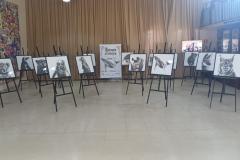 Exposição da Artista Giulia Fontoura - Animais em Extinção esse é o Ponto